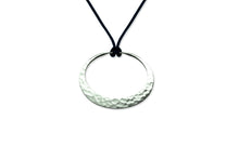 Load image into Gallery viewer, Toby Pomeroy 32 mm Sterling Silver Eclipse Pendant