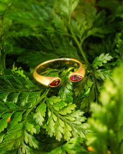 Load image into Gallery viewer, Modern Sapphire Open Shank Ring