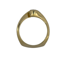Load image into Gallery viewer, Gold ring on a white background