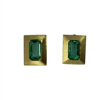 Load image into Gallery viewer, Olufson Designs Custom Original Emerald Earrings