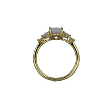 Load image into Gallery viewer, Classic 5-Stone Oval Semi Mount Engagement Ring