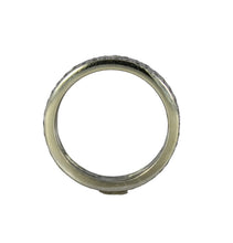 Load image into Gallery viewer, Double Row Diamond Eternity Band in 14K White Gold