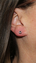 Load image into Gallery viewer, 5 mm Morganite Studs