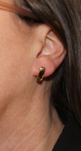 Load image into Gallery viewer, Curved Rectangle Post Earrings