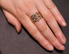 Load image into Gallery viewer, Fashionable Allison Kaufman Yellow Gold Ring
