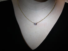 Load image into Gallery viewer, Big Look Emerald Cut Diamond Necklace