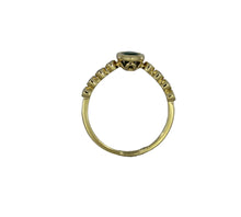Load image into Gallery viewer, Emerald Ring in Yellow Gold