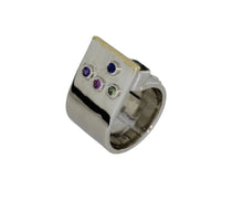 Load image into Gallery viewer, Eclectic Tourmaline Modern Ring