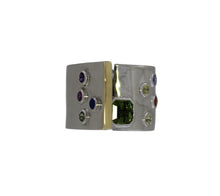Load image into Gallery viewer, Eclectic Tourmaline Modern Ring
