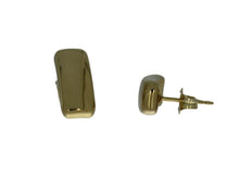 Load image into Gallery viewer, Curved Rectangle Post Earrings