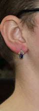 Load image into Gallery viewer, Blue Sapphire Lover Earrings