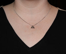 Load image into Gallery viewer, Trillium Pendant in White Gold