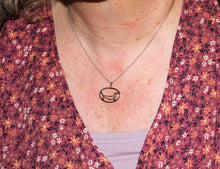 Load image into Gallery viewer, Dachshund Pendant in White Gold