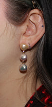 Load image into Gallery viewer, Lustrous Blush Pink Pearl Dangles