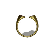 Load image into Gallery viewer, Modern Sapphire Open Shank Ring