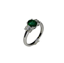 Load image into Gallery viewer, Spark Creations One-of-a-Kind Emerald Ring