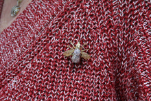 Load image into Gallery viewer, Diamond Bee Brooch