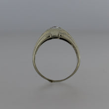 Load image into Gallery viewer, White Gold Diamond Men's Ring