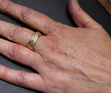 Load image into Gallery viewer, Men’s Braided Band in 14K Recycled Yellow Gold – Olufson Designs
