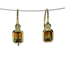 Load image into Gallery viewer, Multicolor Montana Sapphire Earrings