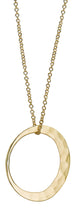 Load image into Gallery viewer, Toby Pomeroy 20 mm 14K Yellow Gold Petite Eclipse Pendant