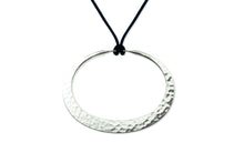 Load image into Gallery viewer, Toby Pomeroy 46 mm Sterling Silver Eclipse Pendant