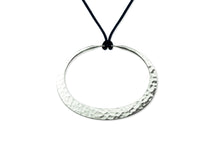 Load image into Gallery viewer, Toby Pomeroy 46 mm Sterling Silver Eclipse Pendant