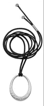 Load image into Gallery viewer, Toby Pomeroy 48 mm Sterling Silver Oval Eclipse Pendant