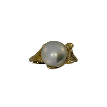 Load image into Gallery viewer, White Pearl in Custom Olufson Designs Ring