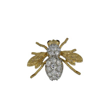 Load image into Gallery viewer, Diamond Bee Brooch
