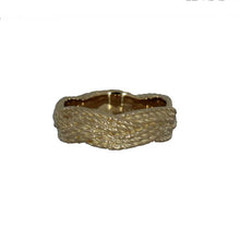 Load image into Gallery viewer, Men’s Braided Band in 14K Recycled Yellow Gold – Olufson Designs