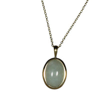 Load image into Gallery viewer, Oval Jade Pendant