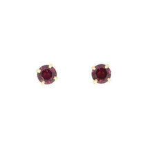 Load image into Gallery viewer, Idaho Red Garnet Studs