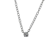 Load image into Gallery viewer, Diamond Solitaire in White Gold