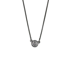 Load image into Gallery viewer, Diamond Bezel Necklace