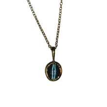Load image into Gallery viewer, Cat's Eye Blue Tourmaline Pendant
