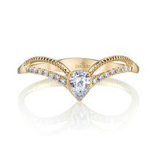 Load image into Gallery viewer, Pear-shaped Diamond ring -- Fashion or Bridal?