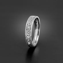 Load image into Gallery viewer, Studio 311 Narrow Infinity Knot With Gemstones Wedding Band