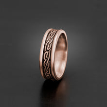 Load image into Gallery viewer, Studio 311 Narrow Self-Bordered Infinity Knot Wedding Band