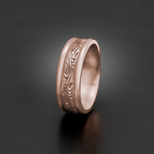 Load image into Gallery viewer, Studio 311 Narrow Self-Bordered Starry Night Wedding Band