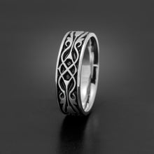Load image into Gallery viewer, Studio 311 Wide Tulip Braid Wedding Band