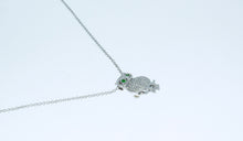 Load image into Gallery viewer, Pave'd Owl Pendant