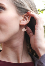 Load image into Gallery viewer, Rose Gold Gingo Earrings