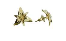 Load image into Gallery viewer, Trillium Flower Earrings