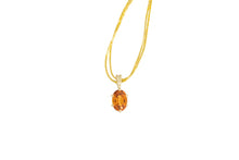 Load image into Gallery viewer, Spessertite Orange Garnet Pendant