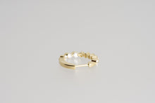 Load image into Gallery viewer, Yellow Gold Inside Out Diamond Hoops
