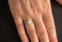 Load image into Gallery viewer, Cushion Cut Halo Ring