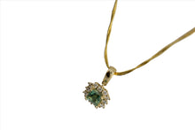 Load image into Gallery viewer, Cushion Cut Green Tourmaline Pendant