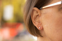 Load image into Gallery viewer, 0.20 Carat Princess Cut Diamond Studs