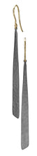 Load image into Gallery viewer, Long Waterfall in Oxidized EcoSilver Earrings